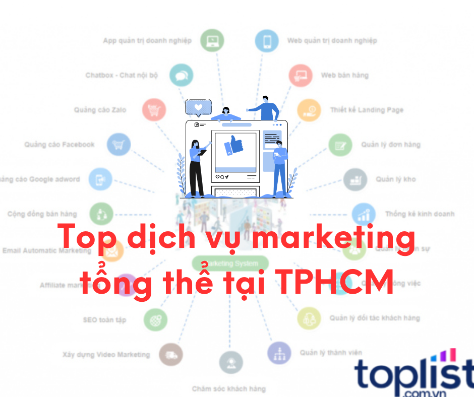 Top dịch vụ marketing tổng thể tại TPHCM
