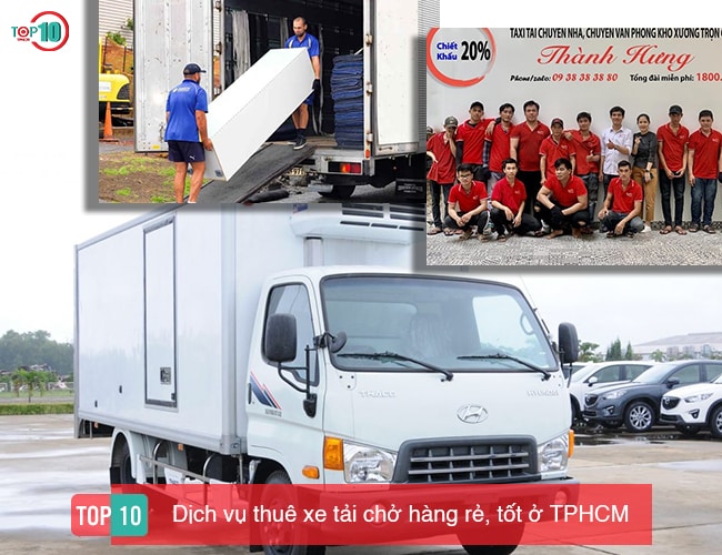 Top dịch vụ cho thuê xe tải tại TPHCM