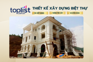 công ty thiết kế xây dựng biệt thự